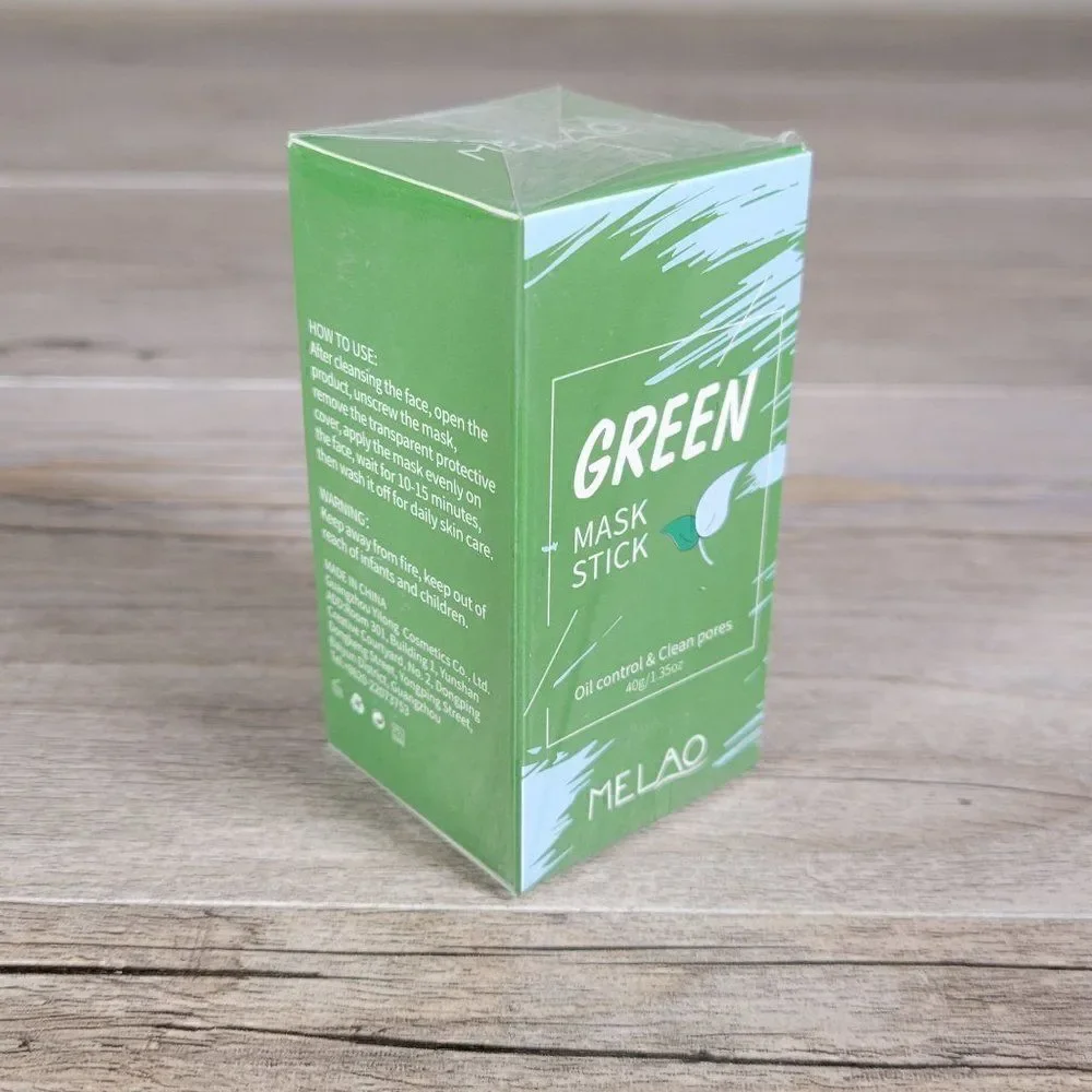 3 x Melao Green Tea Mask Stick Blackhead Remover Mask - EXP: 2/26